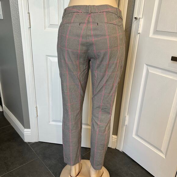 Modern norm core preppy GAP Curvy Signature Skinny Ankle Plaid Pants – Womens 10 - Picture 1 of 6